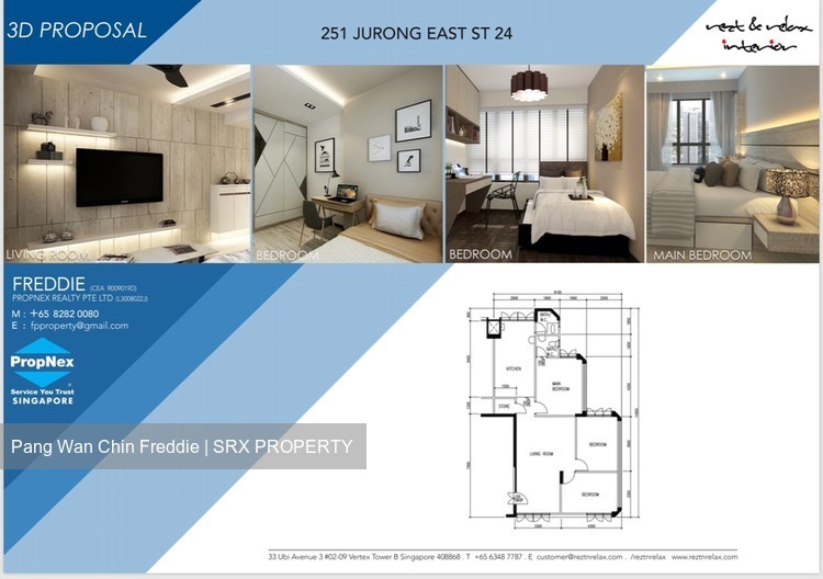 Blk 251 Jurong East Street 24 (Jurong East), HDB 4 Rooms #188016742